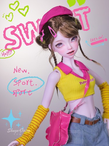 BJD Doll 1/4 Resin Jointed Eyes Face Makeup Wig Dress Fashion Girl GIFT FULL SET - Picture 3 of 17