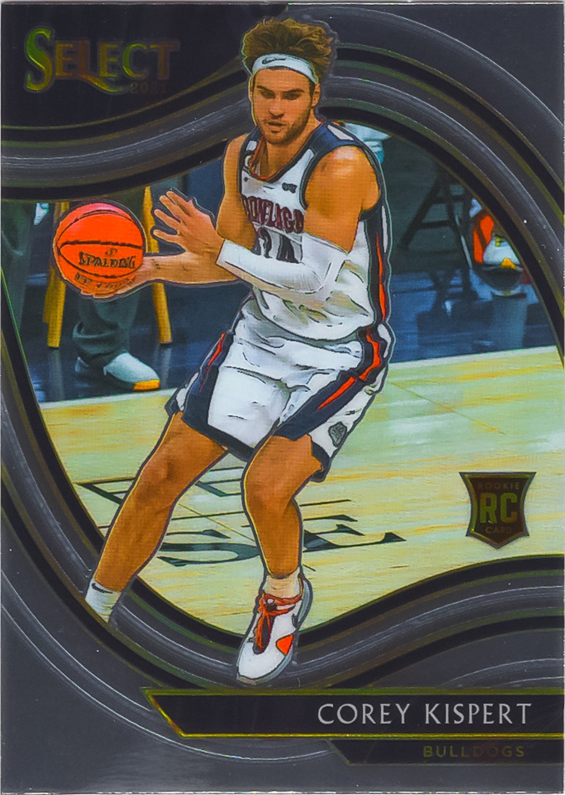 Corey Kispert RC 2021 Chronicles Draft Picks Select Chrome Rookie Card #283 Zags