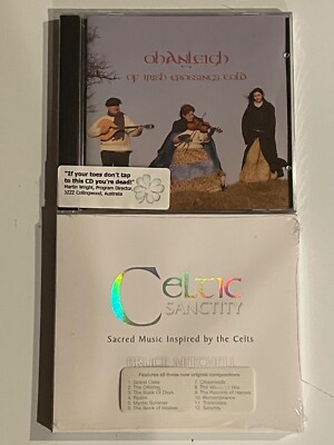 O'HANLEIGH Of Irish Crossings Told CD NEW +BONUS Celtic Sanctity Sacred Music CD