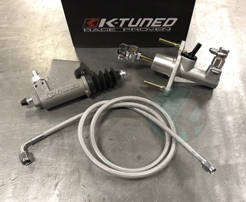 K-Tuned Slave Cylinder Exedy EM2 Master & Clutch Line For 2013 Honda Civic Si - Picture 4 of 12