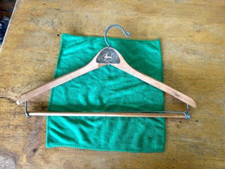 Vintage Bond Clothes New York City Wooden Suit Coat Jacket Pants Hanger 15" VGUC