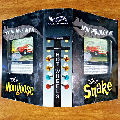 ホットウィール　HALL OF FAME スネーク　マングース　限定 Hot Wheels RLC Hall Of Fame Series The Snake Vs. Mongoose 8150