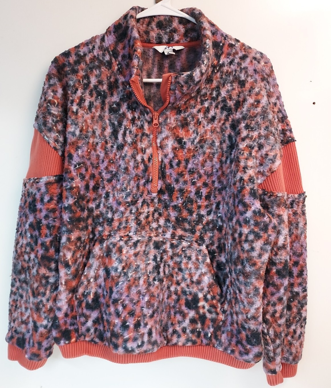 Joy Lab 1/4 Zip Up Pullover Womens Size Large Fleece … Gem