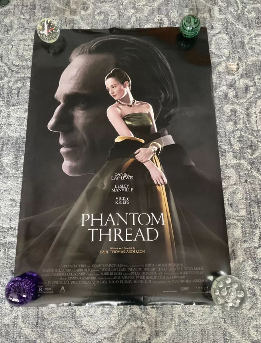 Phantom Thread, 2-Sided, Original, 27X40 Movie Poster