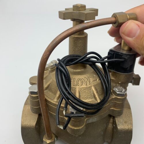 "Válvula de riego rociador de latón Superior Globe 05/18H con control de flujo de 2" - Imagen 3 de 7