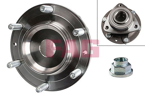 Schaeffler FAG 713 6265 30 Radlagersatz Vorne FüR KIA-image