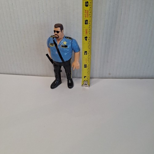 Vintage 1991 Big Boss Man WWF Hasbro Series 3 Wres...