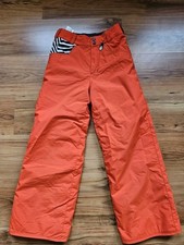Volcom Snowboard Ski Snow Pants Youth Medium Orange Insulated