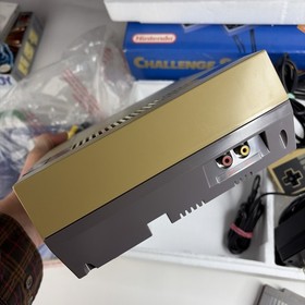 NES Nintendo Entertainment System Console Challenge Set CIB Box W Mario 3