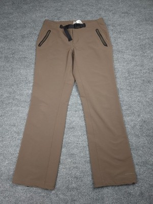 Columbia Titanium Titan Peak Pants Women's 10 Brown Belted Hiking