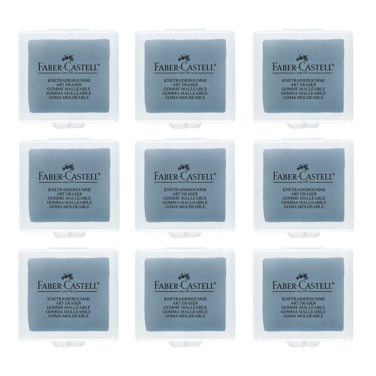 Gomme à tracer Art Eraser 127220 grise pour effacer sans abîmer le papier