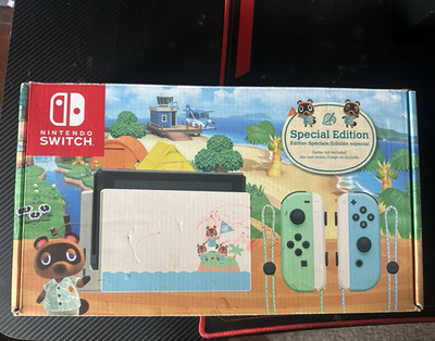 Nintendo Switch Animal Crossing New Horizons Special Edition Dockable HDMI