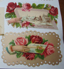 Vintage Victorian Calling Card Emphemra Lot of 15 Best Wishes From a Friend Etc. — photo 5