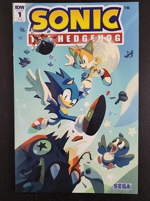 Sonic The Hedgehog #1  NM+  1:10 Incentive Variant  IDW Publishing 2018