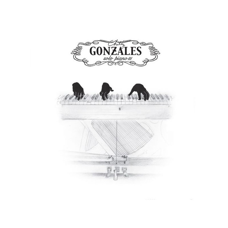 Chilly Gonzales Solo Piano III Disque Vinyle Musique Classique Moderne et Jazz Instrumental