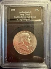 Franklins silver halves (2)