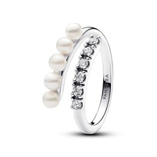Pandora 193145C01 Ring Süßwasserzuchtperlen...