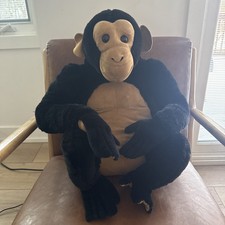 Melissa and Doug 24  Chimpanzee Monkey Stuffed Animal Realistic Plush Toy Large