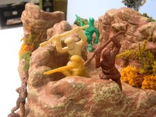 4 Timmee Frontiersmen  firing Plastic 60mm Aug. Listing 