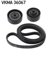 Keilrippenriemensatz Skf Vkma 36067 FüR Logan Sandero Renault Dacia Clio Nissan