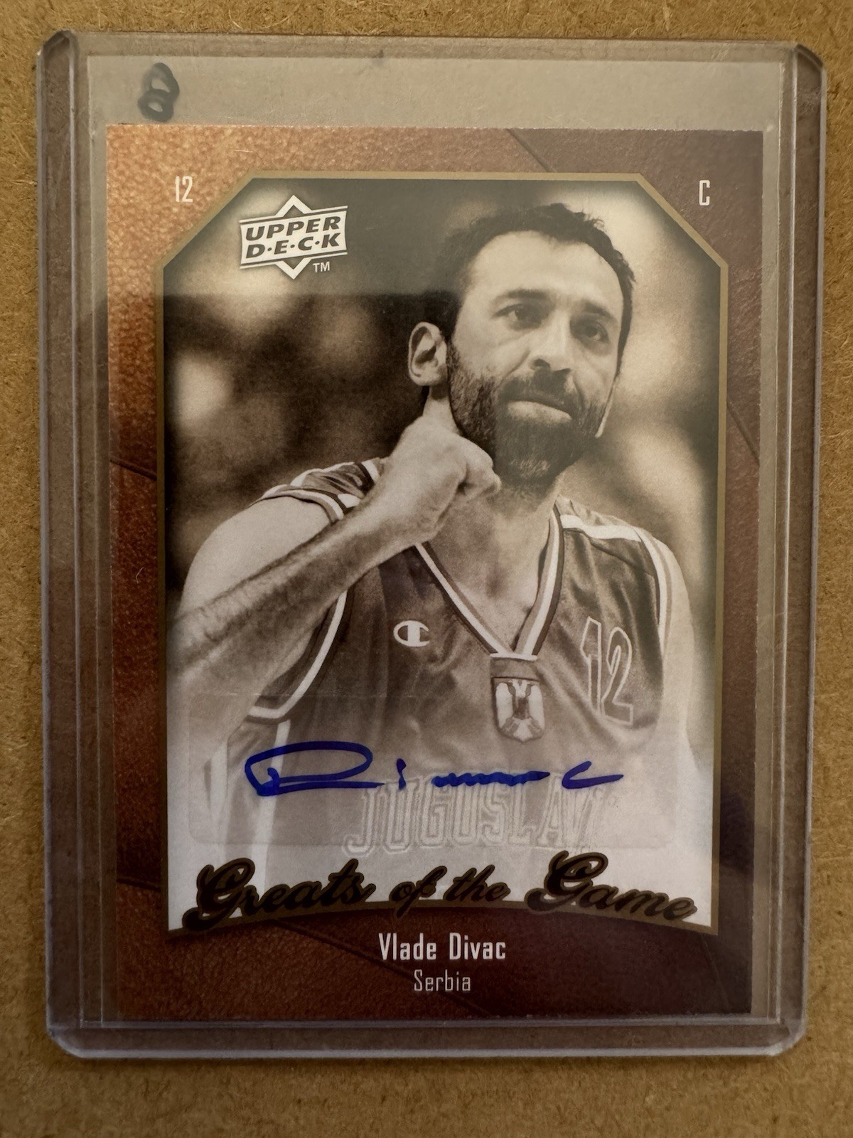 Upper Deck 4-Card NBA Auto Lot Issel Stamp Chet Walker Patch Cooper Divac view 8