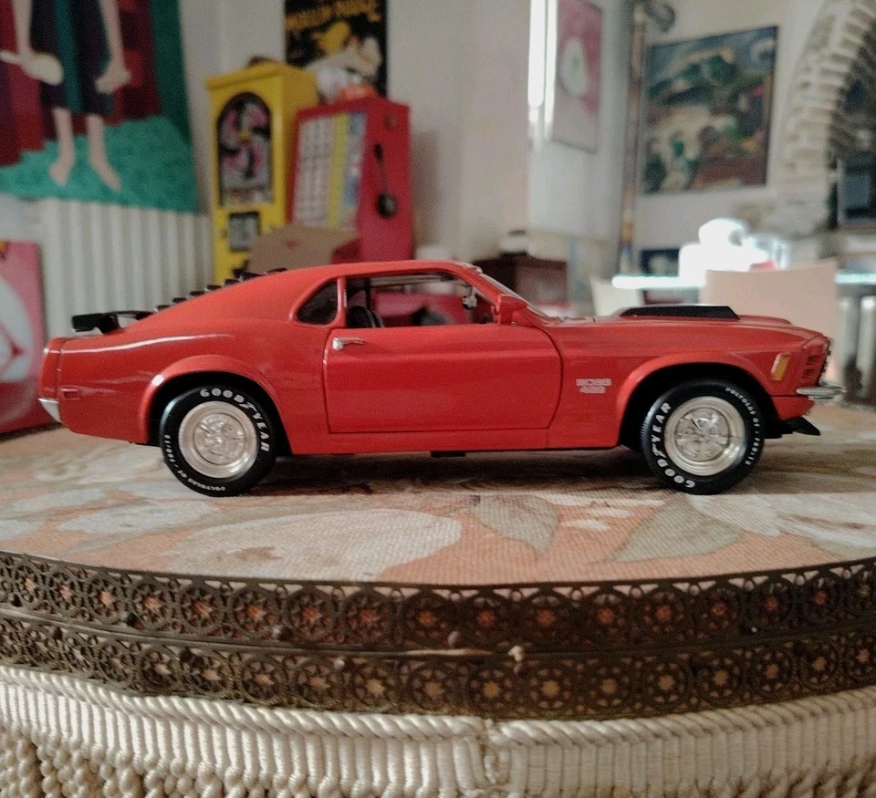ERTL 1/18 - FORD MUSTANG (1970) - Modellino Auto Metallo - #A10# - Immagine 3 di 4
