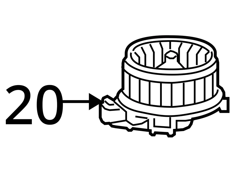 Motor soplador TOYOTA 4RUNNER 10 11 12 13 14 15 16 17 18 19 20 21 22 23 24 Foto 4 de 4