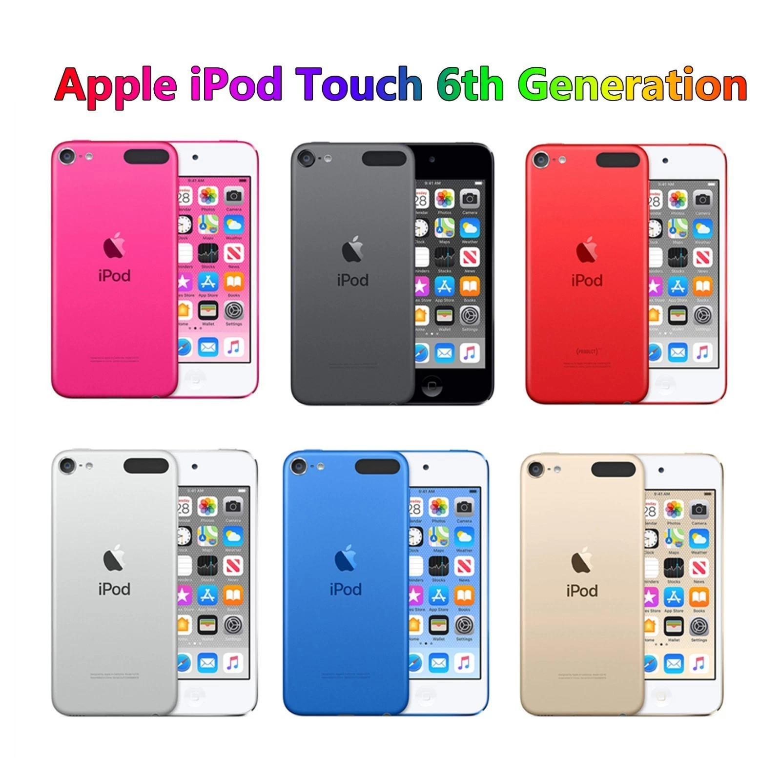 Apple iPod touch 5th generation multi-color collection