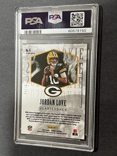 2020 PANINI HONORS JORDAN LOVE Football Card #4
