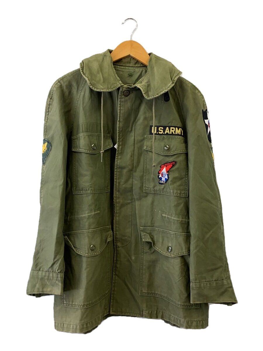 ジャケット・アウター 60's US Army Hospital jacket 60s Vietnam War Vintage US Army Poplin Tropical Combat Coat