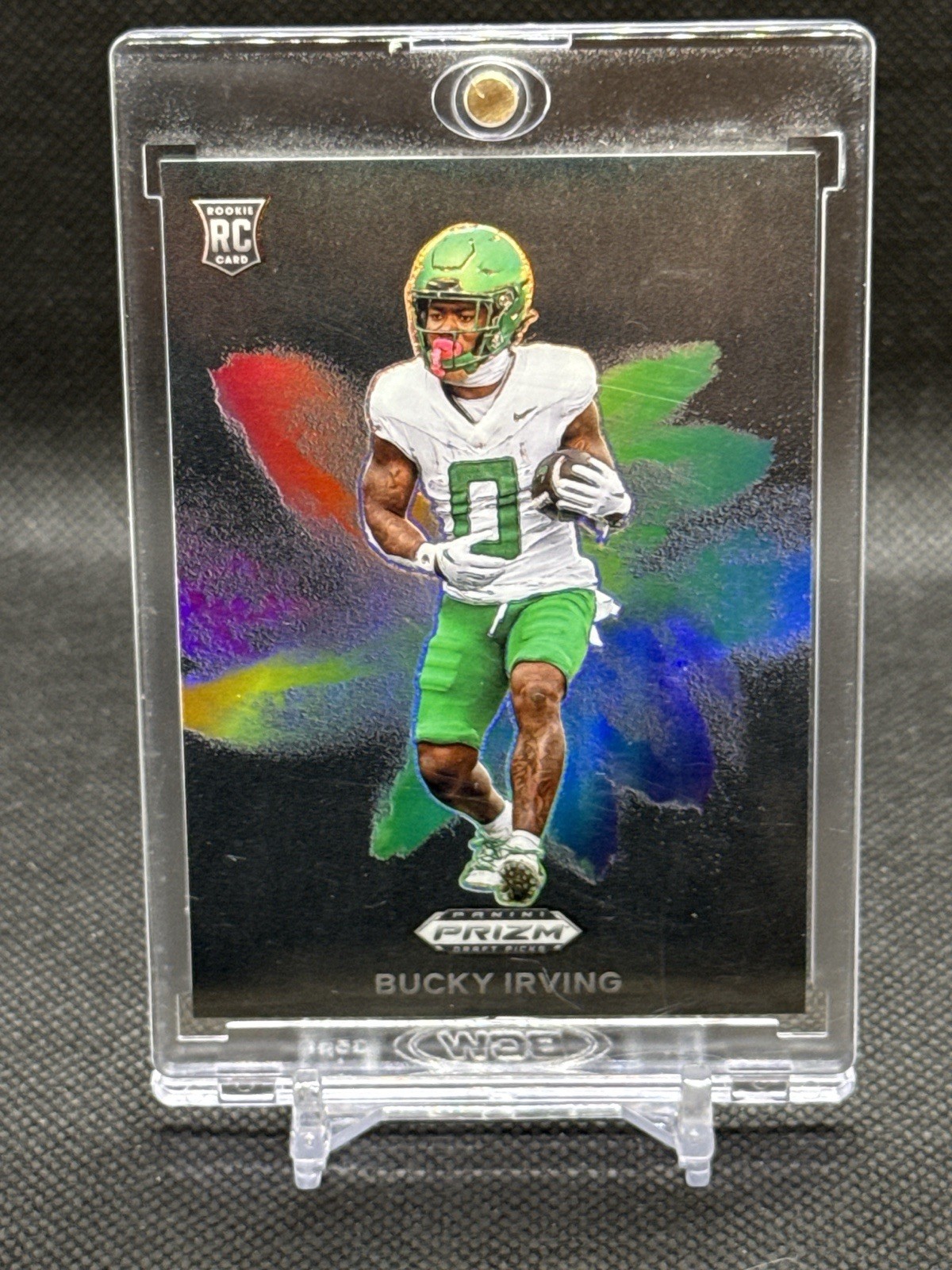 2024 Panini Prizm Draft Picks - Black Color Blast Bucky Irving #CB-23 (RC)