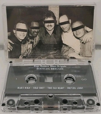 1980's Bugs Bedow Blues Band Bootleg Brigade Cassette Private Detroit Blues