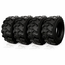 4 12-16.5 14pr Skid Steer Tires Haflinger Trac-king Heavy Duty Tl 12x16.5/12165