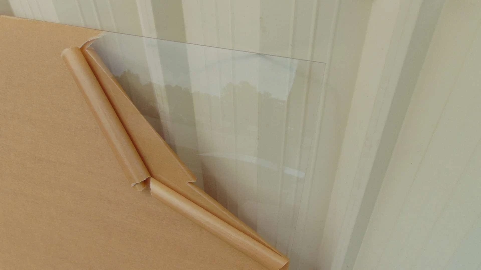 Plexiglass Sheet - 96" x 48" x 1/4" - Transparent, Acrylic, Synthetic Glass - Image 4 of 4