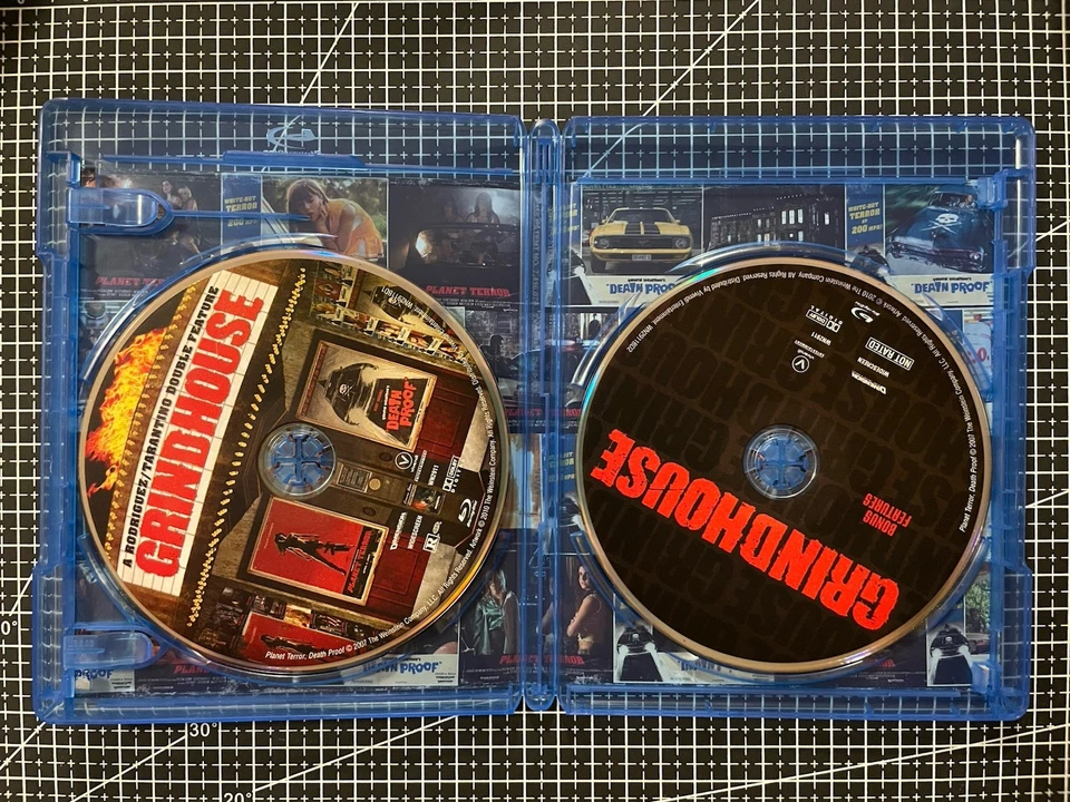 Grindhouse 2007 Blu-ray Quentin Tarantino Robert Rodriguez All Region Free Post - image 3 of 3