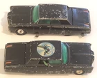 VINTAGE CORGI TOYS THE GREEN HORNET BLACK BEAUTY GREAT BRITAIN with PARTS CAR