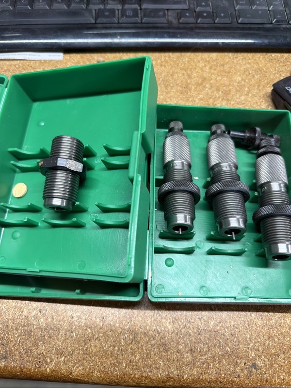 Redding 7mm International Rimmed Fl, Neck Die Set And Rcbs Trim Die