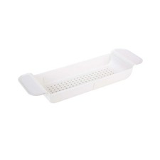 Expandable Bathtub Caddy Non-Slip Over The Tub 21-27 inch Tub Tray ...