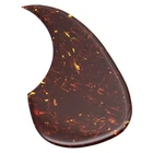 Thickening Acoustic Guitar Pickguard for Most Martin Style Guitar Brown Tortoise