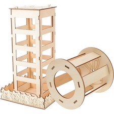 2 Pcs Bunny Cage Feeders Rabbit Hutch Accessories Hay Holder Stand