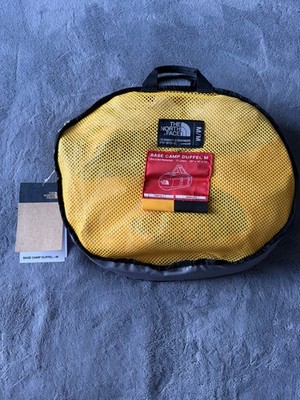 The North Face Medium Base Camp Reisetasche - neu mit Etikett gold-schwarz 71L Reisetasche - UVP 140£