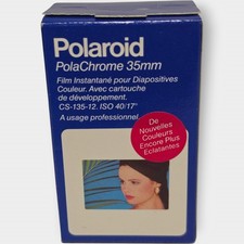 Polaroid PolaChrome 35mm Instant Color Slide Film 12 Exposure Expired NOS SEALED