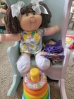 Vintage Cabbage Patch Kid Pre School Kid 1990 ,Great Condition With Outfits
