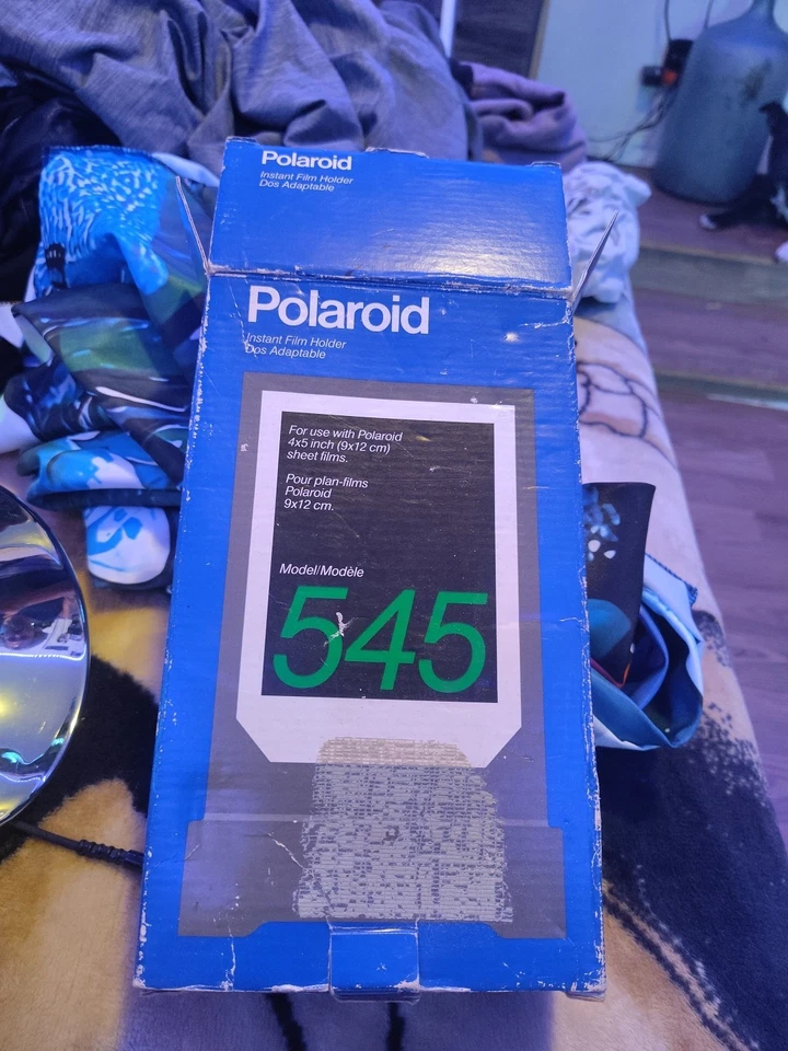 Polaroid Instant Film Holder Model 545 With Box - Image 3 of 3