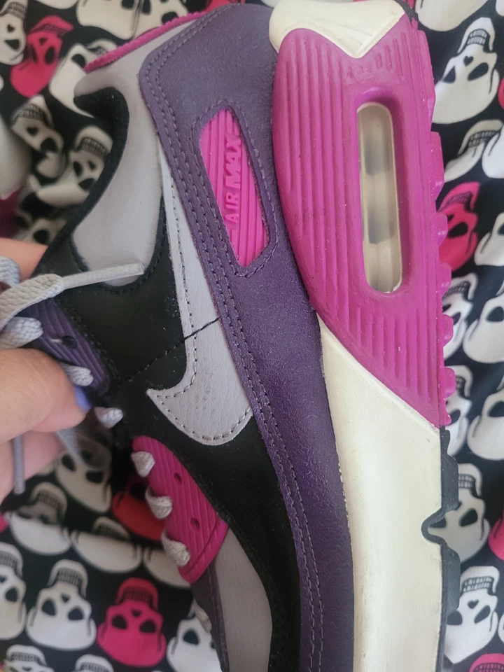 Zapato Nike Air para niños HF6358-003 jóvenes 6,5 años para mujer 8 púrpura SIN CAJA Foto 4 de 4