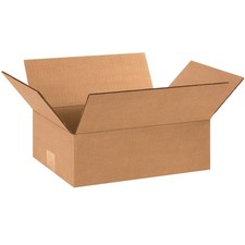 AVIDITI Shipping Boxes Medium 12"L x 9"W x 4"H, 25-Pack  Corrugated Cardboar...
