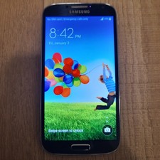Samsung SGH-I33M Galaxy S4 Black Unlocked Good Used state Factory reset