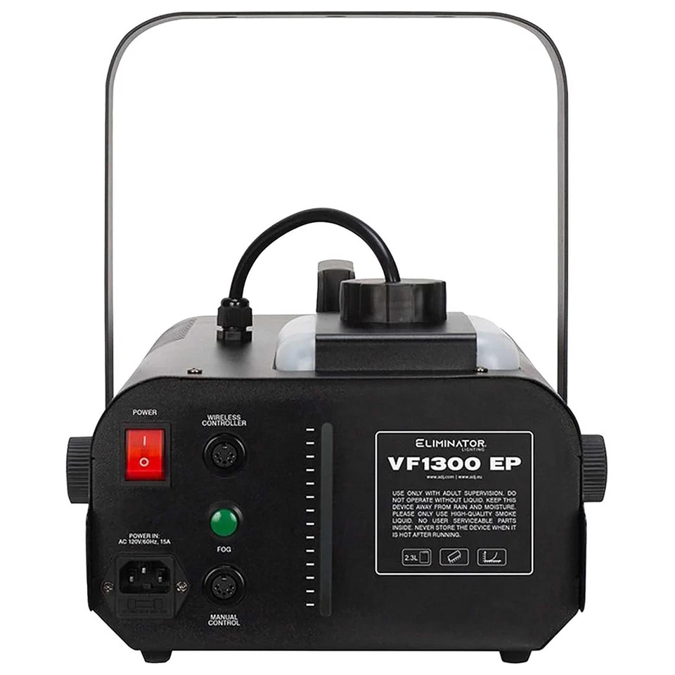 Eliminator Lighting VF1300 1300W FOG MACHINE 2.3L TANK CAPACITY WITH REMOTE - Image 2 of 3