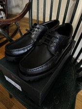 Scarpe da barca Paraboot Briac Jannu nere UK 7 US 8