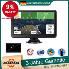7 Zoll LKW PKW GPS Navigationsgerät Navi Lebenslange Kartenaktualisierung 8GB EU